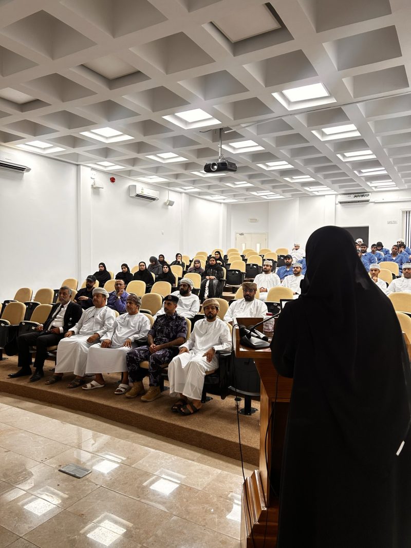 Awareness Lecture for academics and students in Al Buraimi Governorate